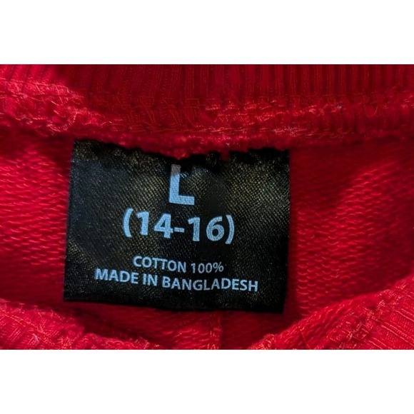 Switch Remarkable Jogger Shorts Red And Gold Size L (14-16) - Picture 7 of 7
